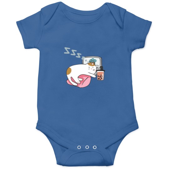 Discover Cat Boba Tea 3 Onesies