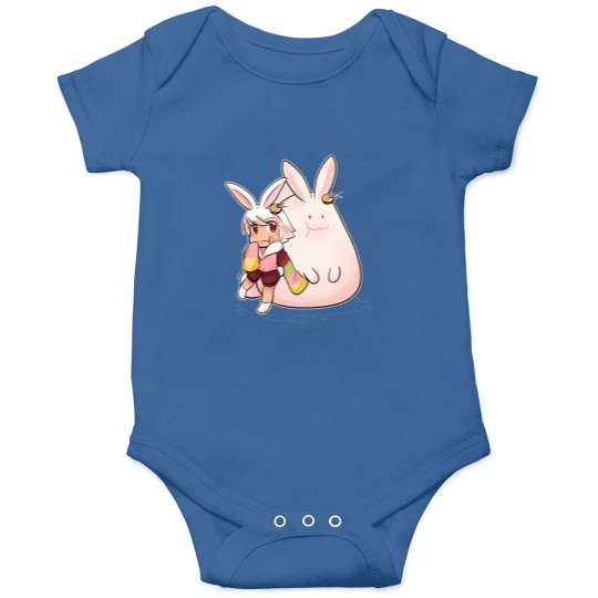 Discover Moon rabbit almond For strawberry cake Kawaii Onesies