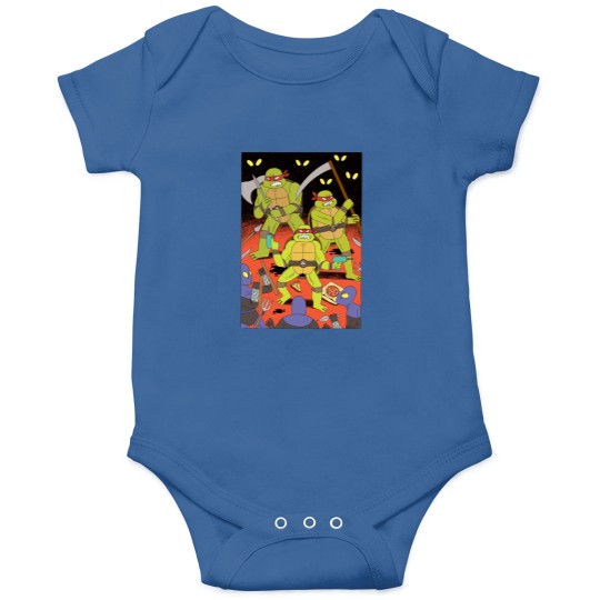 Discover Turtle heroes teenage painting vintage Onesies