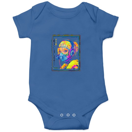 Discover Toronto Canada Retro Anime Girl 80s Vintage Travel Onesies