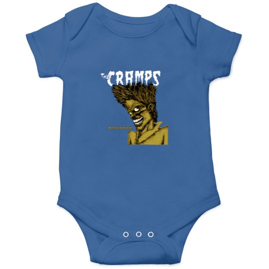 Discover The Cramps Unisex Onesies: Bad Music For Bad People (Black)