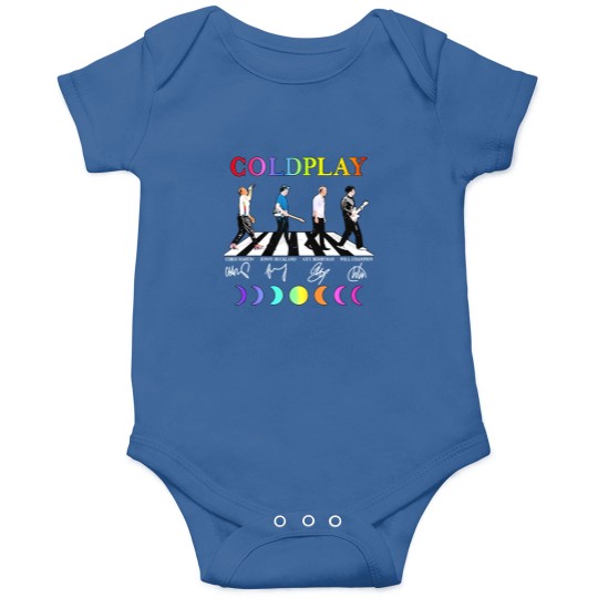 Discover Coldplay Band Onesies Round