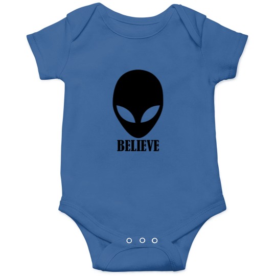 Discover Believe---Funny-Extraterrestrial-Alien-Long-Sleeve-T-Shirt Onesies