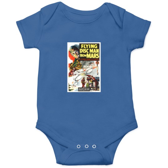 Discover Flying Disc Man From Mars Onesies
