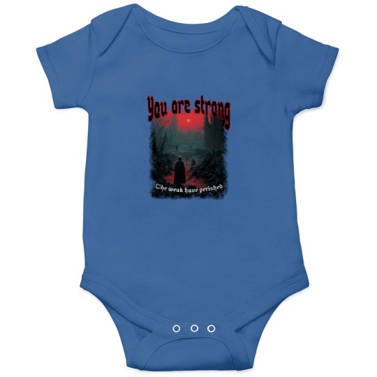 Discover You-Are-Strong-Dark-Ominous-Positivity-Active-T-Shirt Onesies