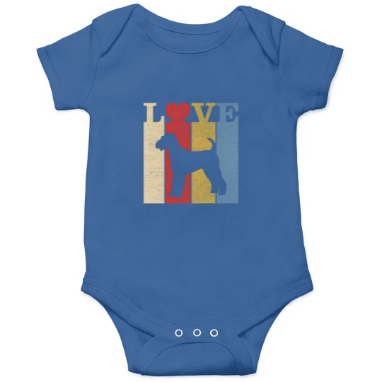 Discover Dogs 365 Love Airedale Terrier Dog Onesies