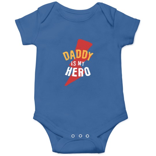 Discover Daddy is my heros Essential Onesies