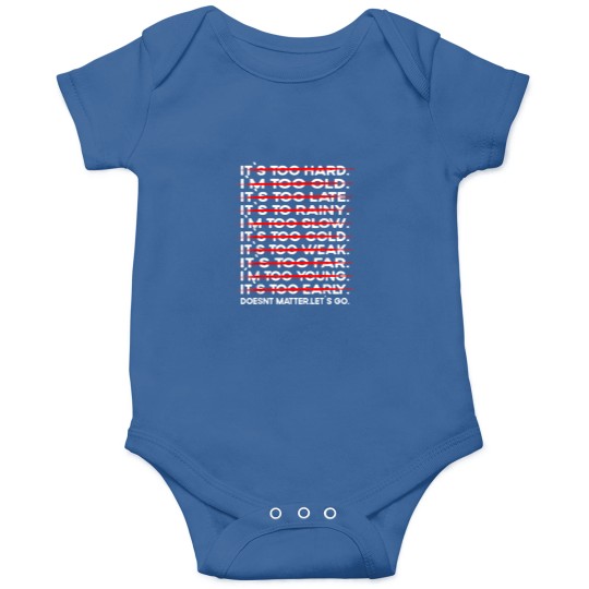 Discover Fitness Bodybuilding Workout Its too hard Sport Onesies