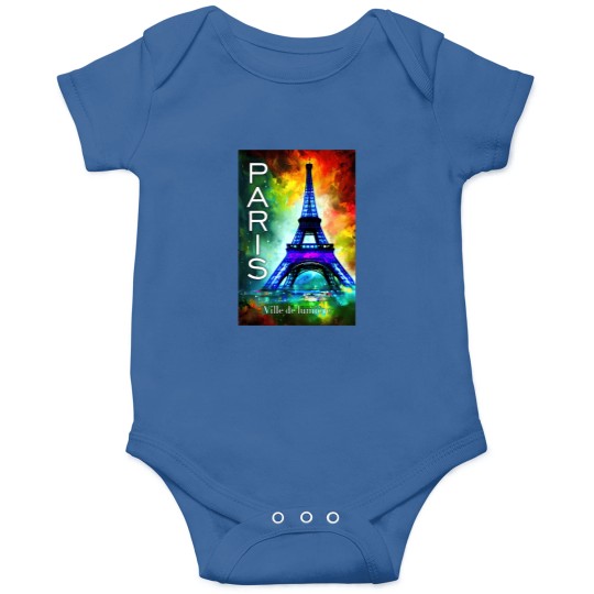 Discover Paris City Of Light No2 T-Shirt Onesies