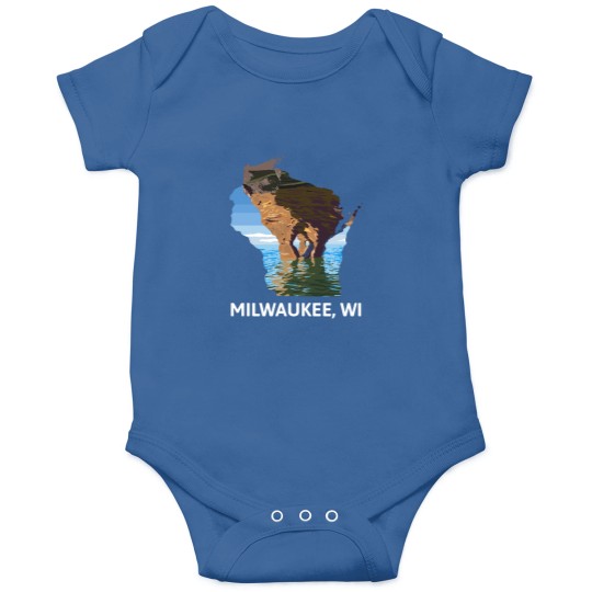 Discover milwaukees - Wisconsin Oversized Onesies