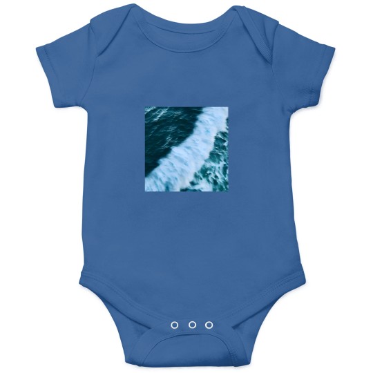 Discover 6297 Blue Ocean Waves 18 Active T-Shirt Onesies