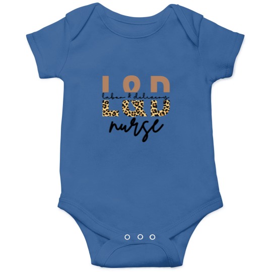 Discover Labor And Delivery Ld Nurse Leopard Cheetah Print Onesies