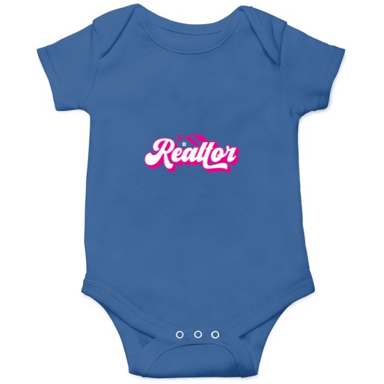 Discover Real Estate Agent Women's Pink Realtor Onesies