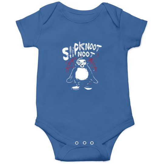 Discover Slipknoot Noot Penguin Death Metal Goth Hard Rock Mazzy Stars final poster Poster Onesies