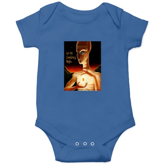 Discover Guess - An Alien Conspiracy Oversized Baby Onesies