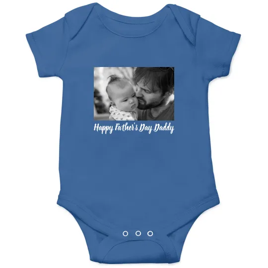 Discover Custom Father's Day Photo Onesies