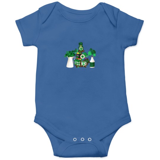 Discover Cute Green Shamrock Decor With Happy St Patricks D Onesies