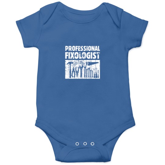 Discover Professional Fixologist Funny Handyman Tools Worke Onesies