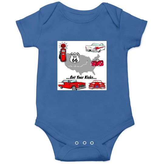 Discover Vintage Get your kicks s and gifts Onesies
