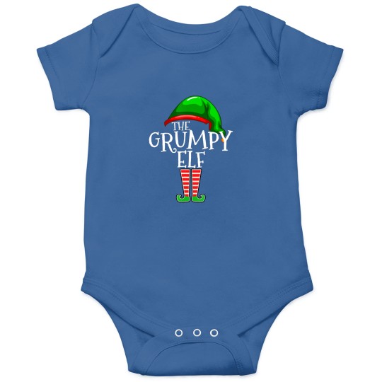 Discover The Grumpy Elf Family Matching Group Christmas Gif Onesies
