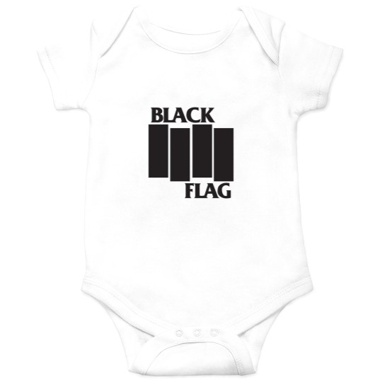 Discover logo black flag cover Onesies