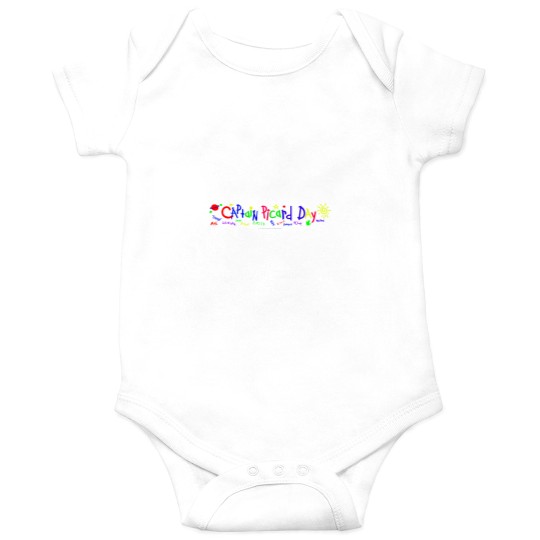 Discover Stars Treks Picard captains Picard Day Children's Onesies