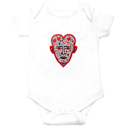 Discover Heart Shaped Man Onesies