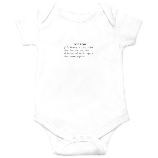 Discover Lotion Onesies