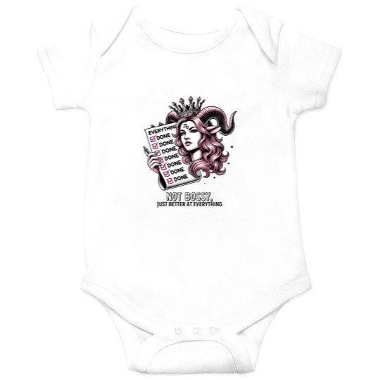 Discover Capricorn Not Bossy Just Better At Everything T-Shirt Onesies