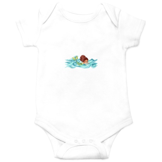 Discover Cute Mermaid in the sea Onesies