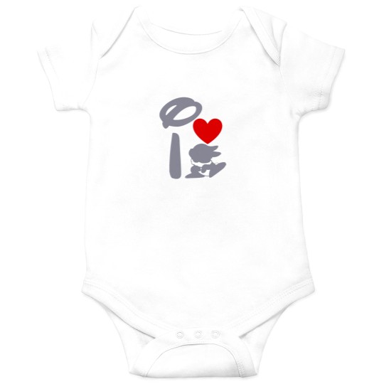 Discover I Heart Thumper (Inverted) Onesies