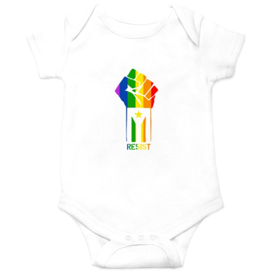 Discover LGBT Resist Fist Onesies