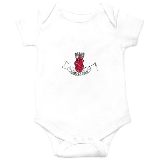 Discover Single Line - Claddagh Onesies