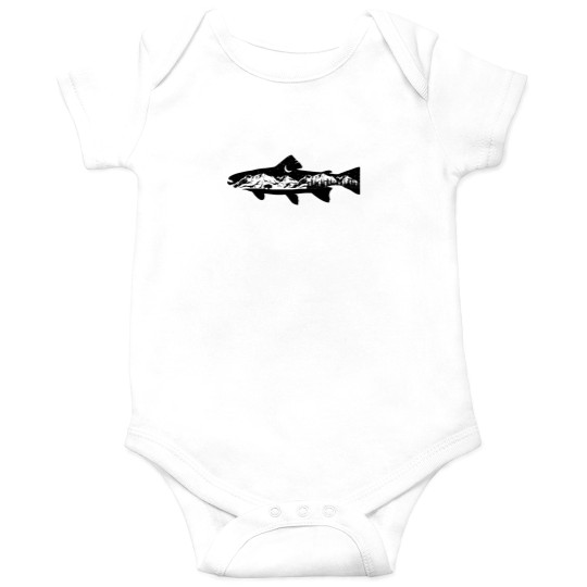 Discover mountains Trout -3 Onesies