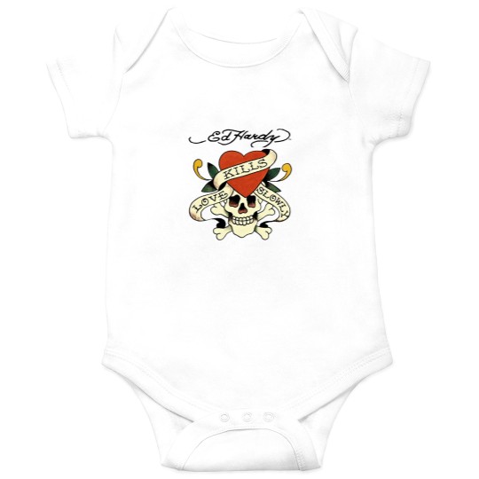 Discover ed Hardys loves kills slowly Onesies
