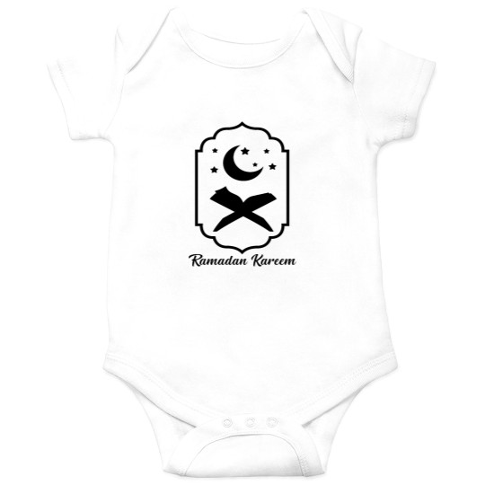 Discover Ramadan Kareem Crescent moons and Quran Onesies