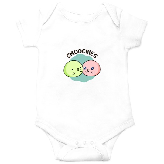 Discover Smoochies funnys Food Mochi Puns Onesies
