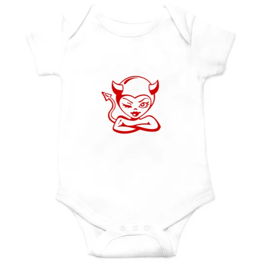Discover Artistic imp - Feminine red devils Onesies