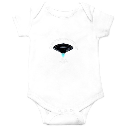 Discover EASILY DISTRACTED BY UFOS Onesies