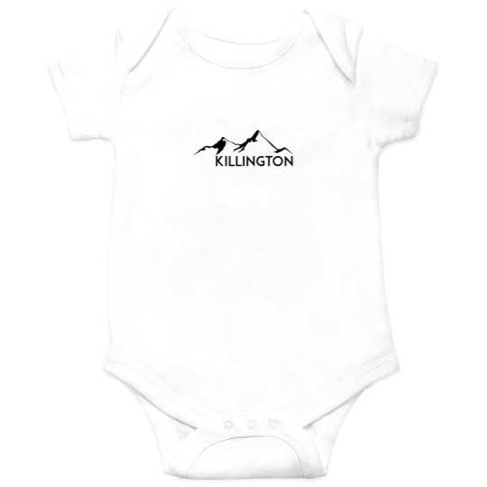 Discover KILLINGTON VERMONT mountains Skiing Snowboard Biking hikings skis Camping Onesies