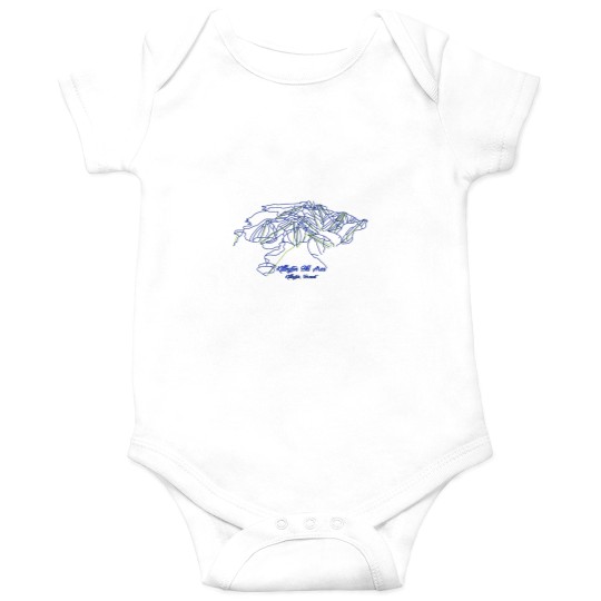 Discover Killington skis Map Onesies