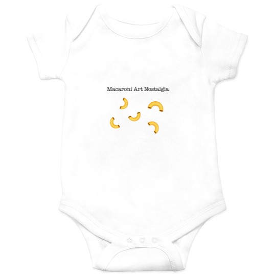 Discover Macaroni Art nostalgias Onesies