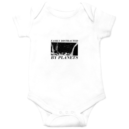 Discover Easily Distracted by Planets Onesies