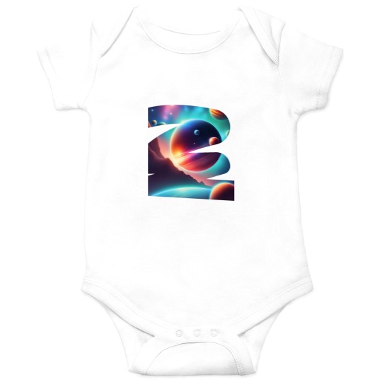 Discover Planets color in spaces Art Print - Galactic Dreams Radiant Planets in the Cosmos Onesies