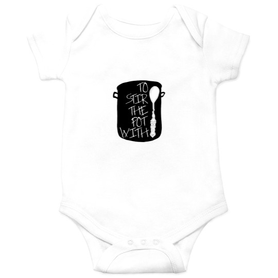 Discover Pot Stirrer Black Baby Onesies