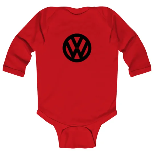 Discover Classic White VW Logo Onesies