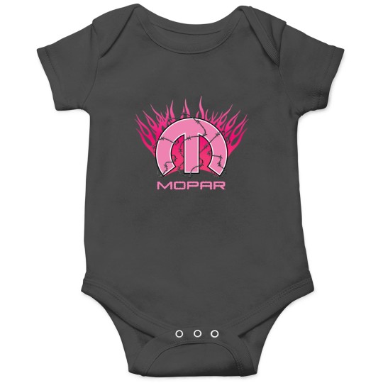 Discover Mopar barbed flames Onesies