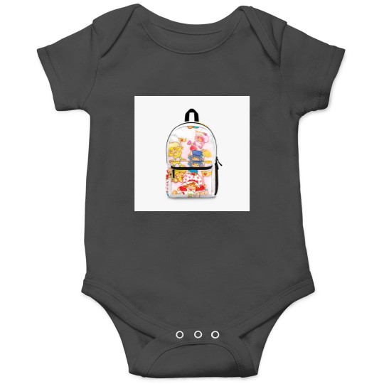 Discover 80s aesthetic strawberry shortcake flag cheer  Backpack Onesies