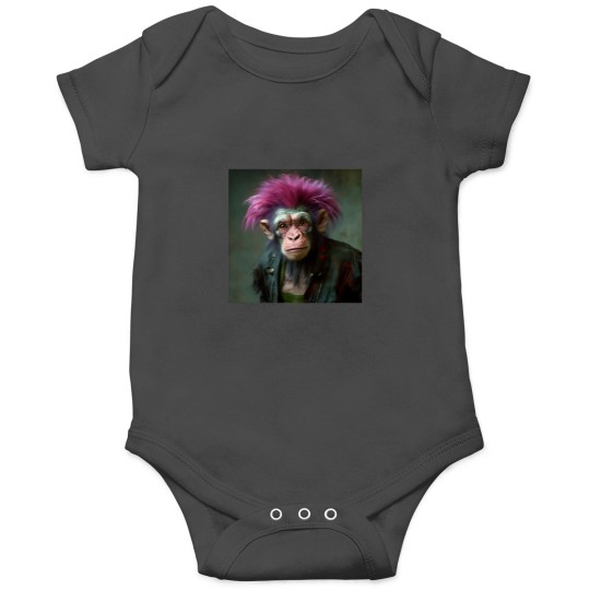 Discover Purple Little Monkey Onesies