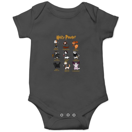 Discover Vintage Funny Hairy Pawter Onesies - Onesies For Cat Lovers
